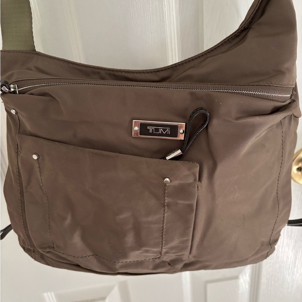 TUMI Brown Crossbody Bag